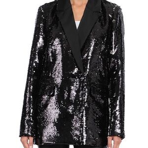 Bagatelle Collection Sequin Blazer